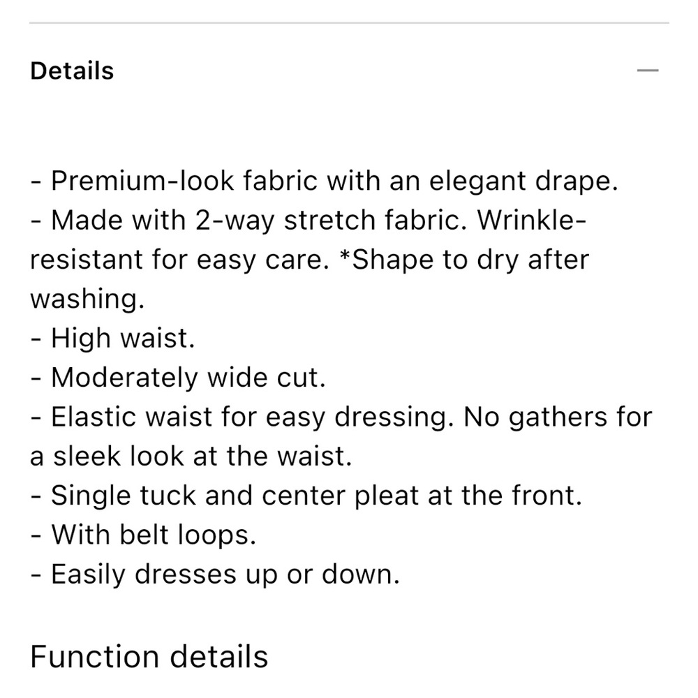 UNIQLO Women’s Pleated Wide Pants - Olive Green Trousers - XL - Picture 4 of 7